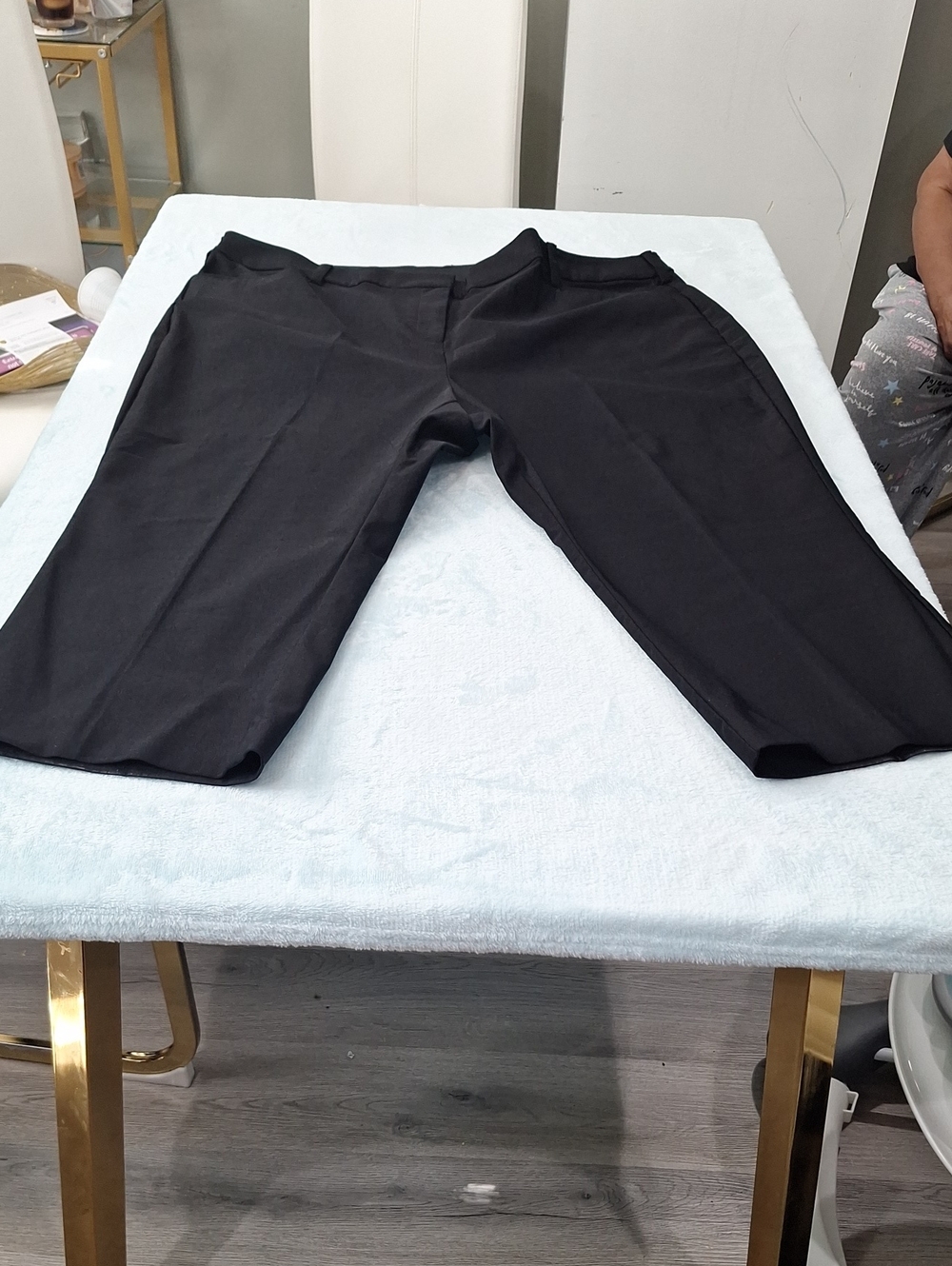 Lane Bryant Black Cropped Jeans - Ankle Length